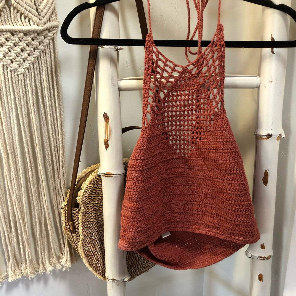 crochet crop top!